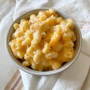 High Protein Butternut Squash Mac and Cheese
