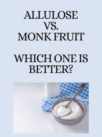 Allulose vs. Monk Fruit Comparison