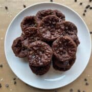Black Bean Brownie Bites