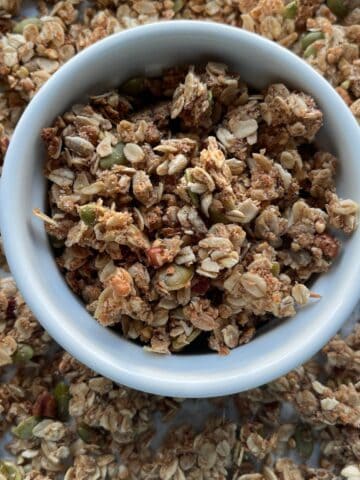 High Protein and High Fiber Granola
