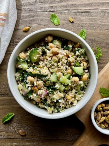 The Jennifer Aniston viral tiktok salad recipe