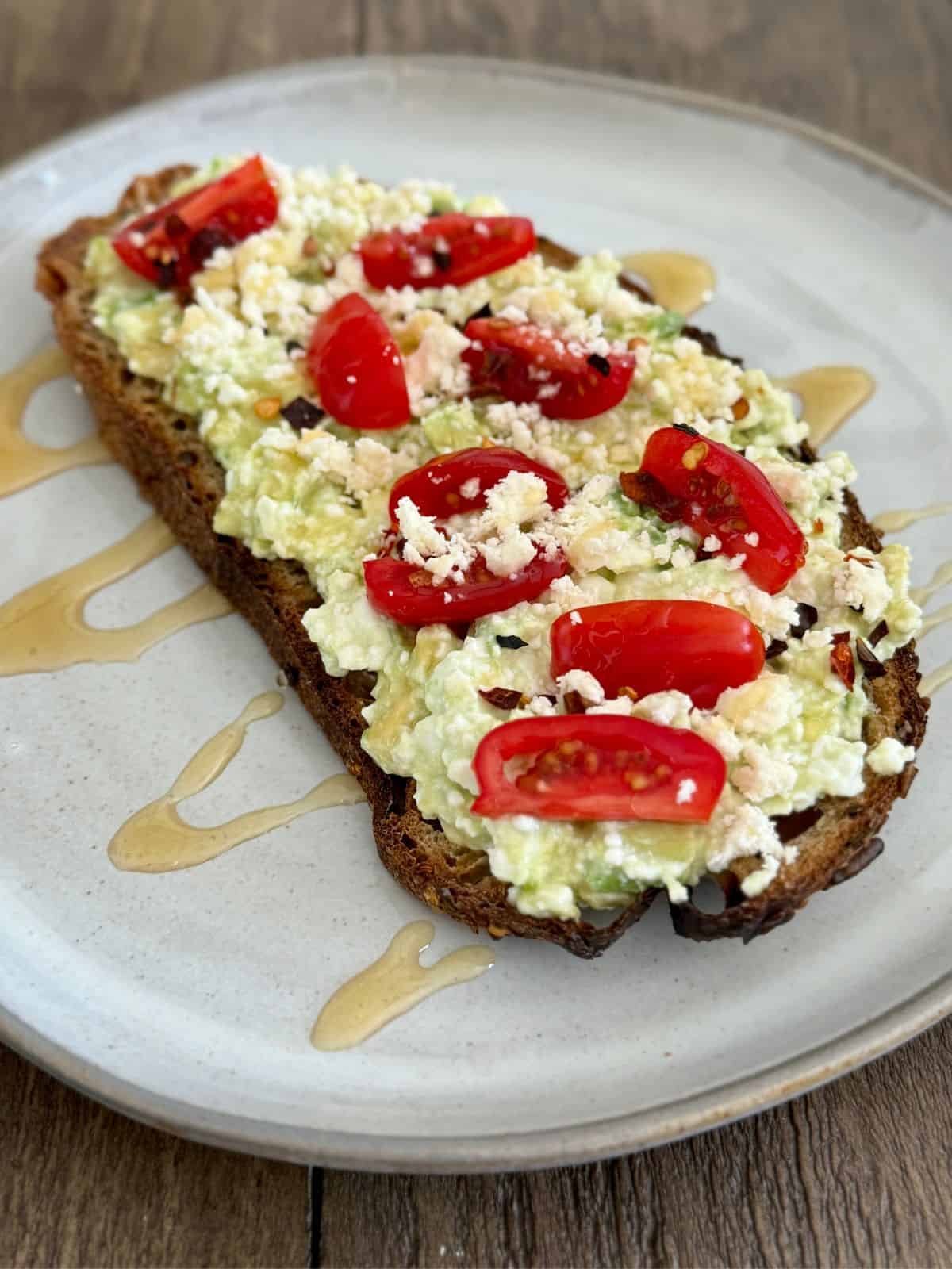 Mediterranean Avo Toast