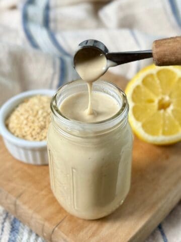 Honey Lemon Tahini Dressing